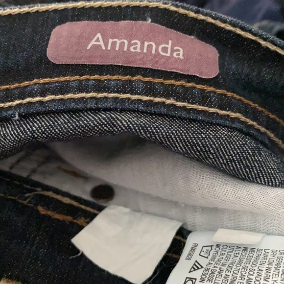 Gloria Vanderbilt AMANDA Blue Jeans NWOT Size 12 SHORT - Picture 5 of 6